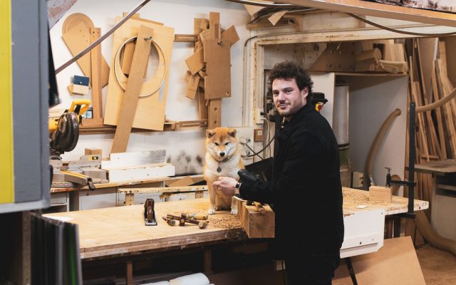 Thibaud et Nioki à L'atelier du Renard à Paris 14